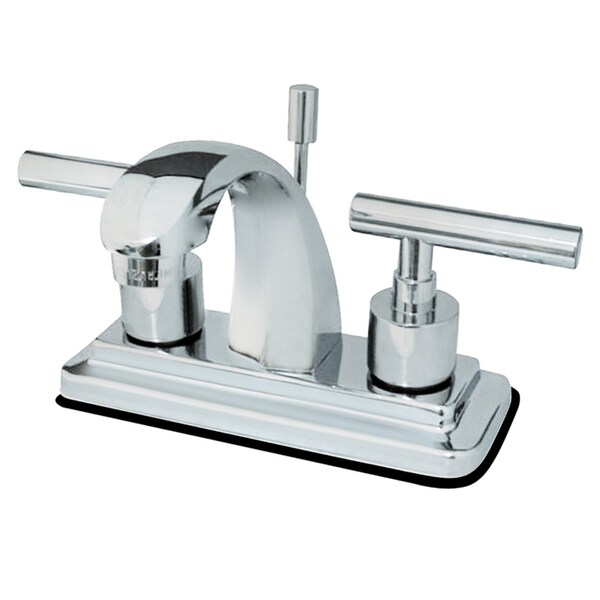 Kingston Brass KS4641CML 4" Centerset Bathroom Faucet, Polished Chrome KS4641CML - main